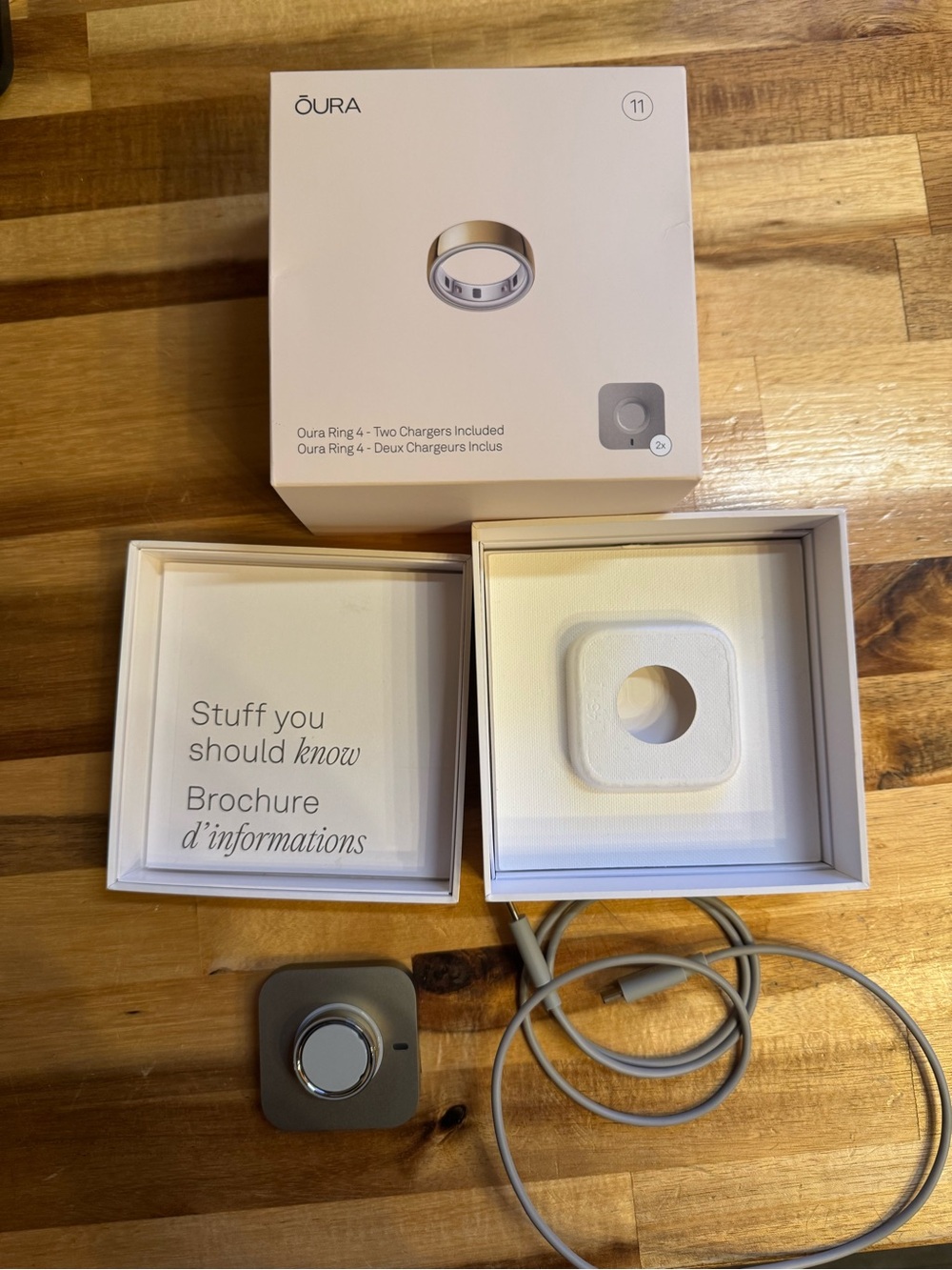 Brand New, Gold Oura Ring